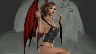 Sexy devil girl