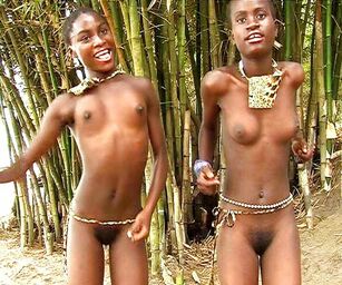 African teen girls naked