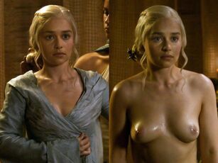 Emilia clarke nude ass